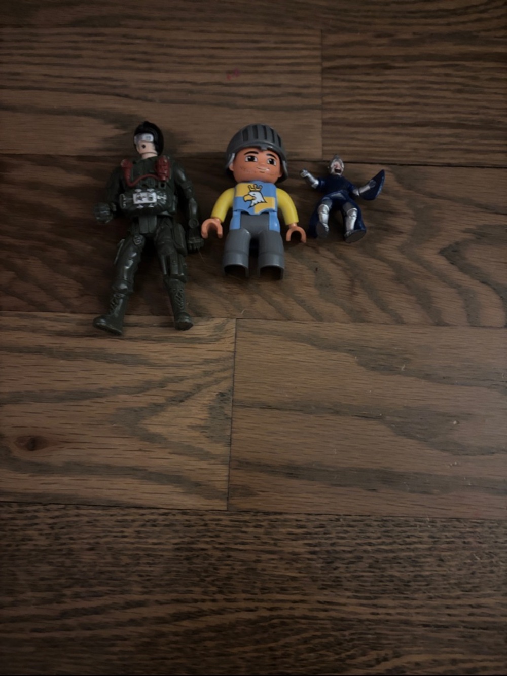 Kids Action Figure Set - Yellow & Gray Figure with Accessories
